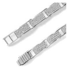 Браслет из белого золота